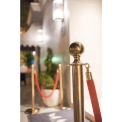 SecurIT® Afspærringsstolpe LUX I Guld, 1 Stk. -Aida shop afsparringsstolpe lux i guld 1 stk 4