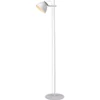 Århus Gulvlampe Med 1 Arm, Ø 18 Cm, Hvid/træ -Aida shop arhus gulvlampe med 1 arm o 18 cm hvidtra