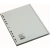 Bantex Register A4 | Plast | Grå | 1-100 -Aida shop bantex register pp a4 1100 gra