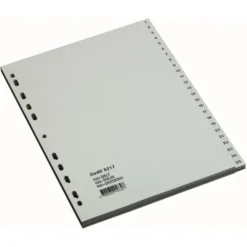 Bantex Register A4 | Plast | Grå | 1-100