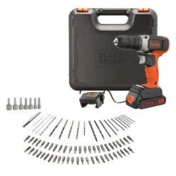 Black & Decker 18V 1,5A 1. Batt Og Tilbehørssæt