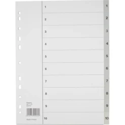 Budget Register | A4 | Plast | 1-10