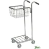 Butiksvogn 1 Trådkurv, 660x385x1090