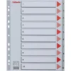 Esselte Maxi Register | A4 | Plast | Grå | 1-10 -Aida shop esselte maxi register a4 plast gra 110