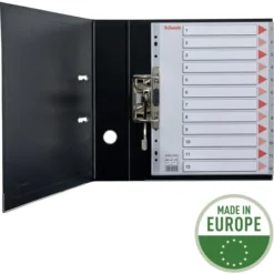 Esselte Maxi Register | A4 | Plast | Grå | 1-12 -Aida shop esselte maxi register a4 plast gra 112 6