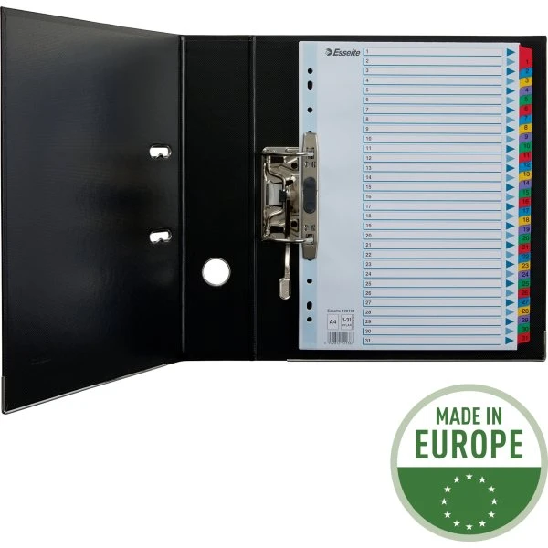 Esselte Mylar Register | A4 | Karton | 1-31 8 Esselte Mylar Register | A4 | Karton | 1-31 - Billede 6