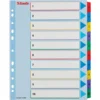 Esselte Mylar Register | A4 | Overskriv | 1-10 -Aida shop esselte mylar register a4 overskriv 110