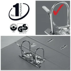 Esselte No.1 Brevordner | A4 | 50mm | Gul -Aida shop esselte no1 brevordner a4 50mm gul 6