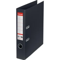 Esselte No.1 CO2-komp. Brevordner | 50mm | Sort