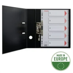 Esselte Register | A4 | Plast | Grå | 1-5 -Aida shop esselte register a4 plast gra 15 6