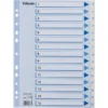 Esselte Register | A4 | Plast | Hvid | 1-15 -Aida shop esselte register a4 plast hvid 115