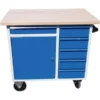 Güde Værkstedsvogn 40 Mm Bordplade,1 Skab/6 Skuffe -Aida shop gude varkstedsvogn 40 mm bordplade1 skab6 skuffe