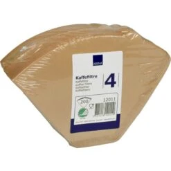 No Name Kaffefilter Str. 1 X 4, 200 Stk.