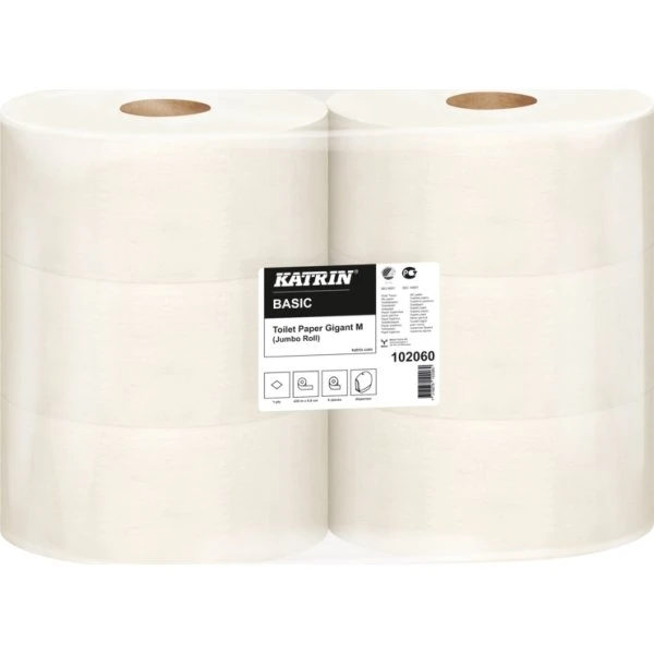 Katrin Basic Gigant M Toiletpapir | 1-lag 5 Katrin Basic Gigant M Toiletpapir | 1-lag - Billede 3