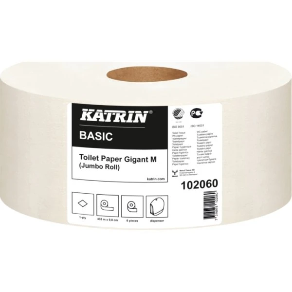 Katrin Basic Gigant M Toiletpapir | 1-lag 3 Katrin Basic Gigant M Toiletpapir | 1-lag