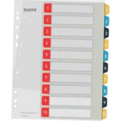 Leitz Cosy Printbart Register | A4+ | 1-10