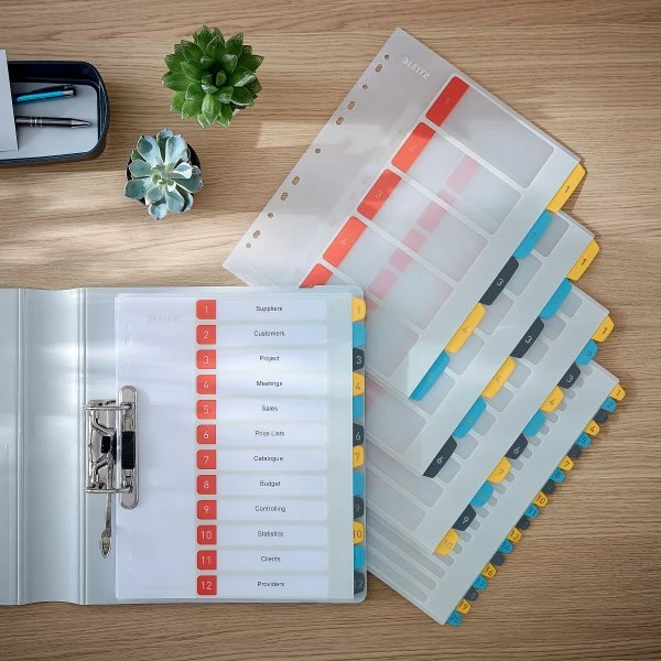 Leitz Cosy Printbart Register | A4+ | 1-10 7 Leitz Cosy Printbart Register | A4+ | 1-10 - Billede 5