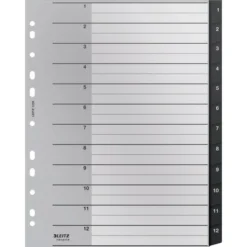 Leitz Recycle Register | A4 | PP | 1-12