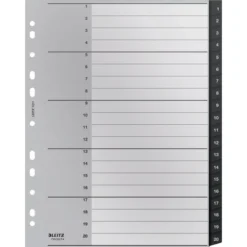 Leitz Recycle Register | A4 | PP | 1-20