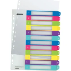 Leitz WOW Printbart Register | A4+ | 1-12