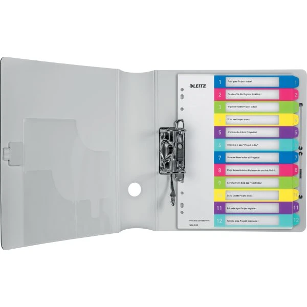 Leitz WOW Printbart Register | A4+ | 1-12 5 Leitz WOW Printbart Register | A4+ | 1-12 - Billede 3