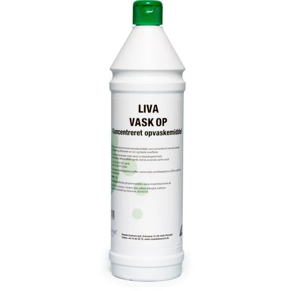 Liva Vask Op | Koncentreret Opvaskemiddel | 1 L 3 Liva Vask Op | Koncentreret Opvaskemiddel | 1 L