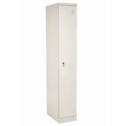 Lomax Garderobeskab 1 Dør, Grå, H180xB30xD50