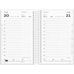 Mayland 2024 Mini Spiralkalender M/4 Illu. | 1-dag -Aida shop mayland 2024 mini spiralkalender m4 illu 1dag 5