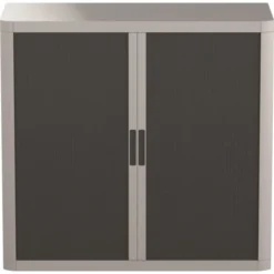 Paperflow Easy Office 1 M, 2 Hylder, Grå/antracit