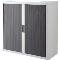 Paperflow Easy Office 1 M, 2 Hylder, Hvid/antracit