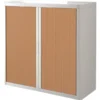 Paperflow Easy Office 1 M, 2 Hylder, Hvid/bøg -Aida shop paperflow easy office 1 m 2 hylder hvidbog