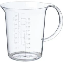 Målekande I Klar Plast, 1 L