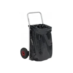 Ravendo Affaldsvogn 2-i-1, 580x1100 Mm, Lufthjul