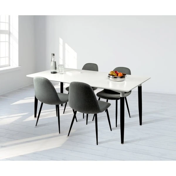 No Name Room Mødebordssæt M/ 1 Bord 140x80 Cm Og 4 Stole 7 No Name Room Mødebordssæt M/ 1 Bord 140x80 Cm Og 4 Stole - Billede 5