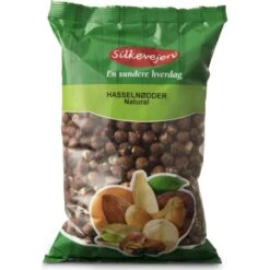 Silkevejen Hasselnødder Natural, 1 Kg