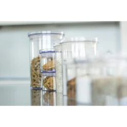 Stockholm Rund Opbevaringsbøtte M/klart Låg, 1 L -Aida shop stockholm rund opbevaringsbotte mklart lag 1 l 5