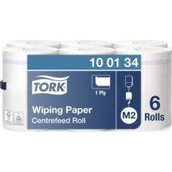 Tork M2 Standard Aftørring | 1-lag | Hvid | 6 Rl