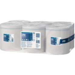 Tork M2 Standard Aftørring | 1-lag | Hvid | 6 Rl -Aida shop tork m2 stand aftorringspapir 1lags hvid 6 rl 3