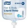 Tork S1 Premium Sæbe | Hår & Krop | 1 L -Aida shop tork s1 premium sabe har krop 1 liter