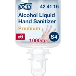 Tork S4 Premium Hånddesinfek. 80% | Flydende | 1 L -Aida shop tork s4 premium handdesinfek 80 flydende 1 l 2