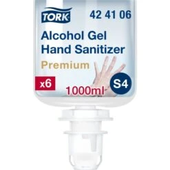 Tork S4 Premium Hånddesinfektion 80% | Gel | 1 L -Aida shop tork s4 premium handdesinfektion 80 gel 1 l 2