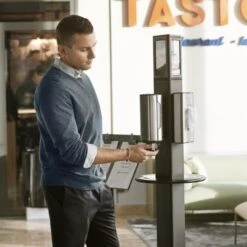 Tork S4 Premium Hånddesinfektion 80% | Gel | 1 L -Aida shop tork s4 premium handdesinfektion 80 gel 1 l 3